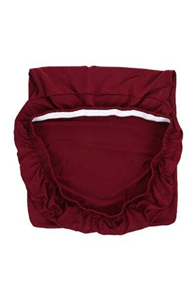 HALAMODO Spandex Chair Cover Burgundy 0.151kg
