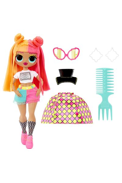 LOL L.O.L. SURPRISE! OMG NEONLICIOUS FASHIONIST DOLL WITH ACCESSORIES