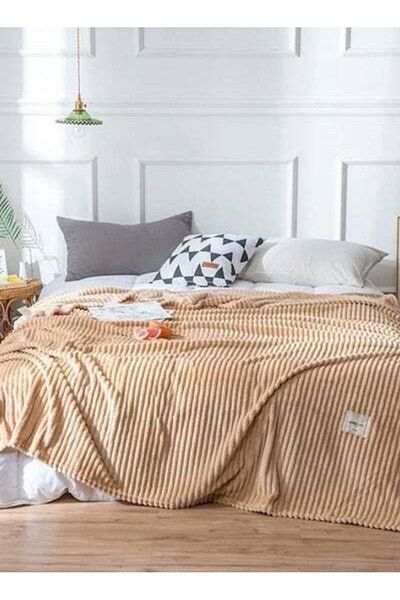 HALAMODO Solid Blanket Fleece Multicolour 200x230cm