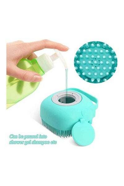 HALAMODO Silicone Bathing Brush Silicone Massage Exfoliating Bath Multicolour