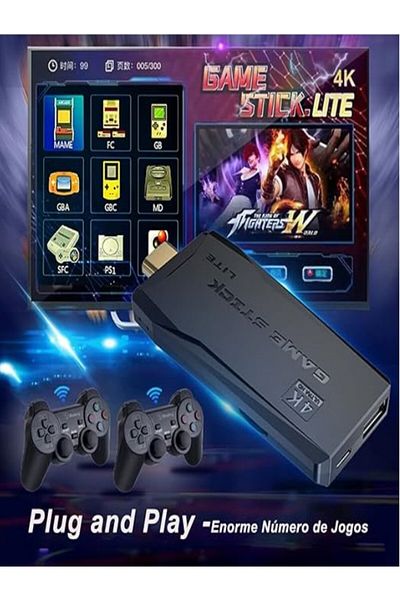 Blulory Al Taybeen Game Console with 32GB Memory and Over 3500 Arcade Games - with Wireless Controller