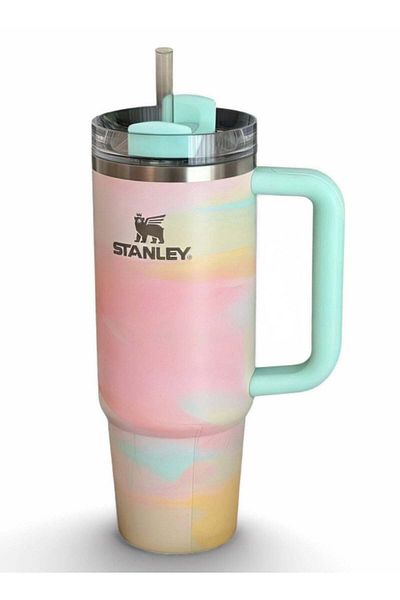 Stanley Quencher H2.0 FlowState Stainless Steel Vacuum Insulated Tumbler with Lid and Straw for Wate