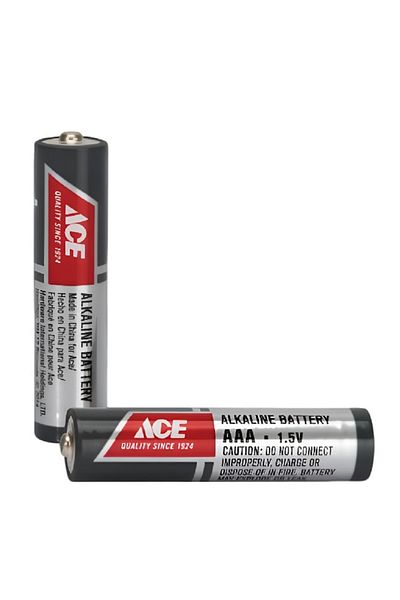ACE 2-Piece AAA 1.5V Long-Life Alkaline Batteries Set