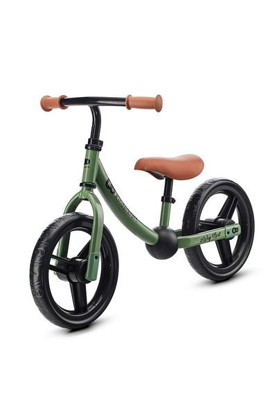 Kinderkraft BALANCED BIKE, KINDERKRAFT - 2WAY NEXT, ORANGE, 12INCH, LIGHT GREEN