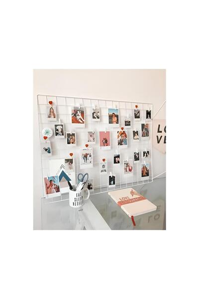 LEFİEV حامل صور من لوحة سلكية معدنية من LEFİ EV (حامل ملاحظات)