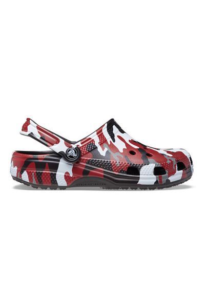 Crocs Clogs Classic Printed Camo Clog 46-47 Eu - M12 Us Black - Black/red