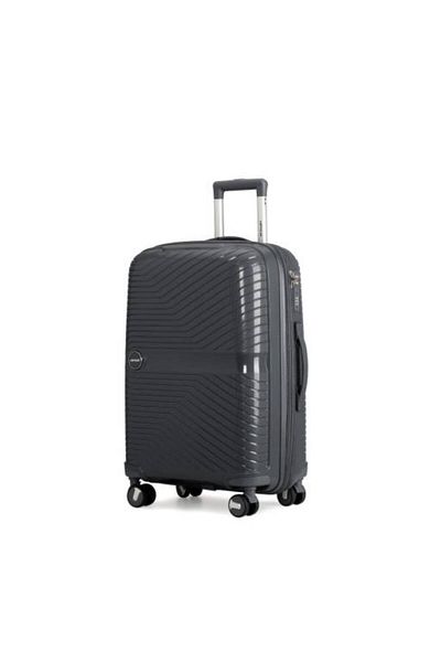 Generic STARGOLD 5-Piece Dark Grey Trolley Set 14–32 Inch, 8 Wheels, Water-Resistant