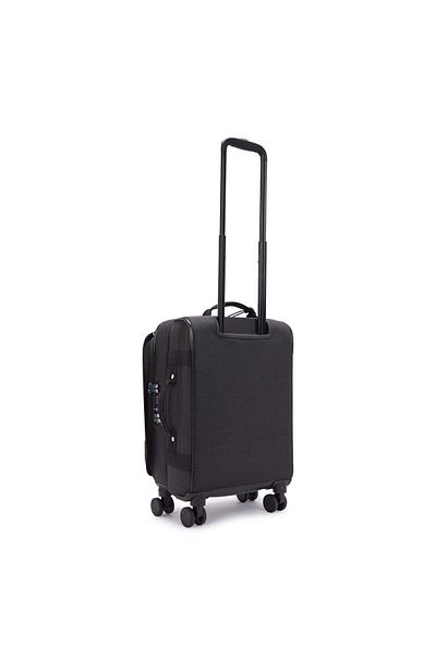 Kipling Small Wheeled Luggage Unisex Black Noir Spontaneous S