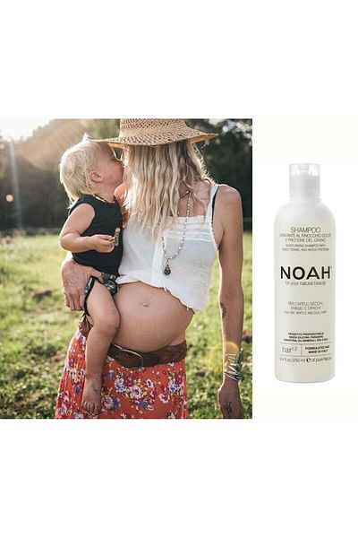 Noah șampon hidratant cu fenicul pentru păr uscat, fragil și tern (1.2), Noah, 250 ml