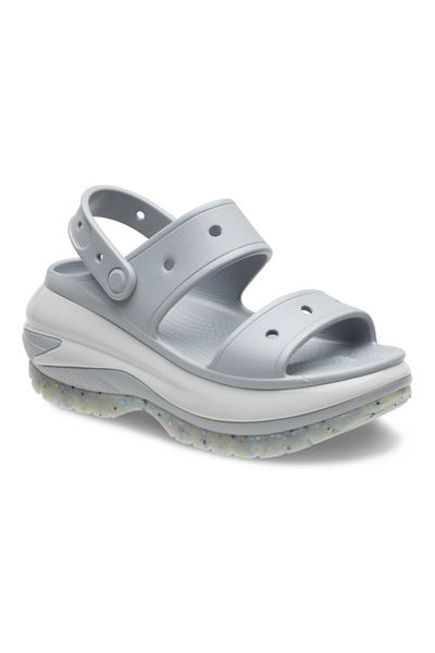 Crocs Sandals Crocs Classic Mega Crush Sandal Gray - Light Gray 41-42 EU - W10 US