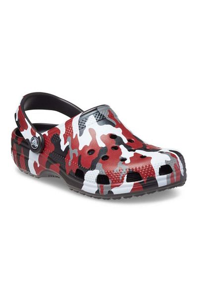 Crocs Clogs Classic Printed Camo Clog 46-47 Eu - M12 Us Black - Black/red