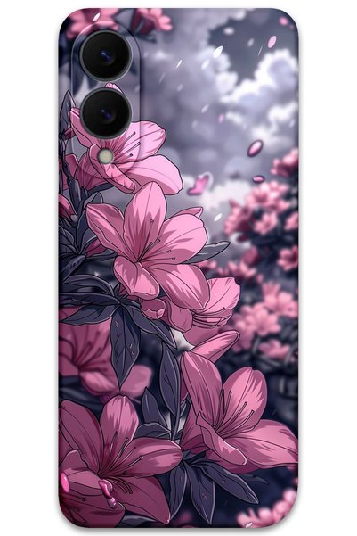 Gramaphone Galaxy S25 Edge Compatible Flower Pattern Phone Case + Screen Prot...