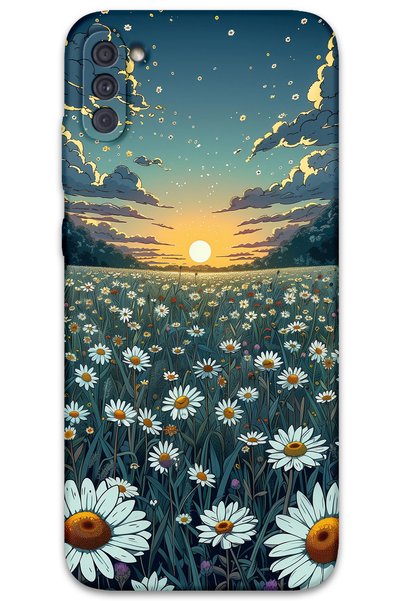 Gramaphone Galaxy M11 Compatible Flower Pattern Phone Case + Screen Protector...