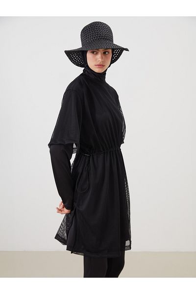 LC Waikiki Stand Collar Women's Hijab Swimsuit Set