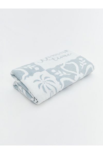 LC Waikiki Patterned Women's Beach Towel 70X150 cm