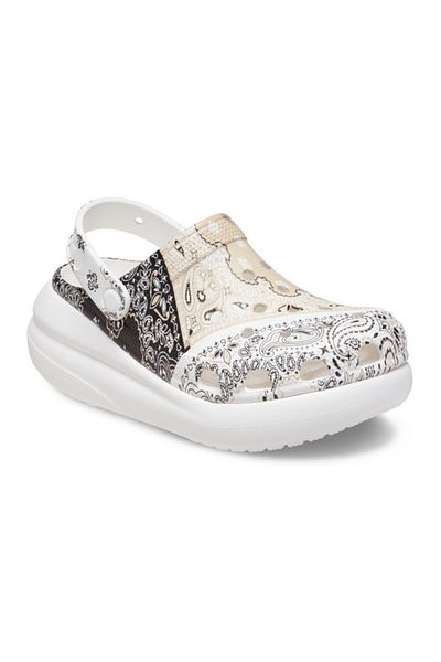 Crocs Classic Crush Bandana Clog 36-37 EU - M4/W6 US Brown - Chai/Multi