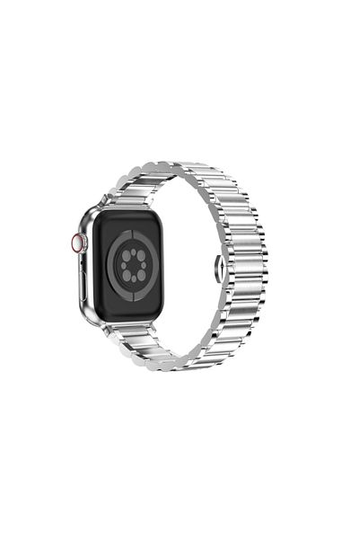 OEM Curea din oțel inoxidabil compatibilă cu Apple Watch 38/40/41 mm