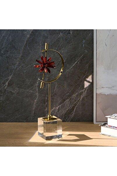 Danube Home ديكور نورويتش كوزمو أكسنت متعدد الألوان، ١٩.٥×١٠×٣٨.٥ سم | تمثال صغير من مادة الراتنج والأكريليك لتزيين المنزل