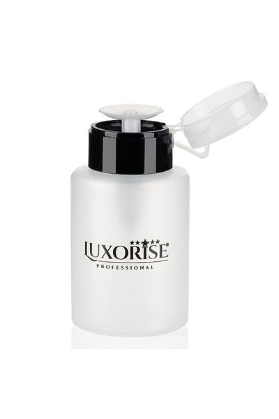 LUXORISE Recipient cu pompă pentru adjuvant lichid pentru unghii, 250 ml
