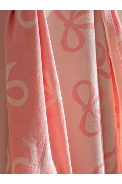 LC Waikiki Bow Patterned Peshtamal Towel 90X150 cm