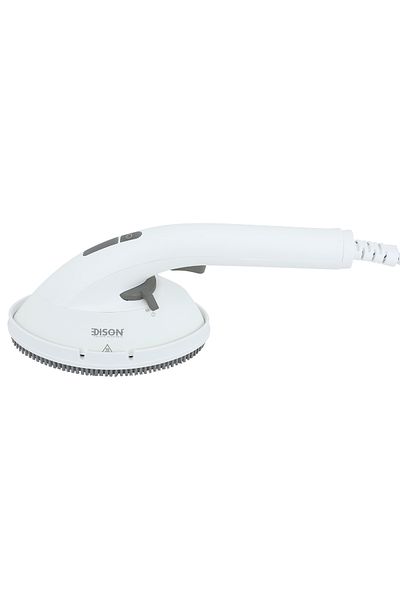 Edison Vertical Steam Iron, 2000 Watts, 1.3 Liters, 5-80g/min, Dark Gray and White