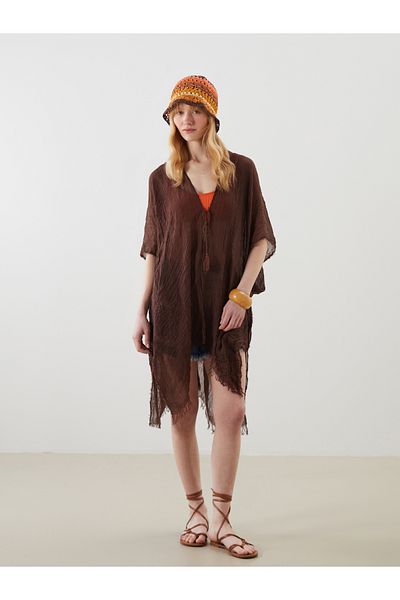 LC Waikiki Shawl Collar Women's Kimono