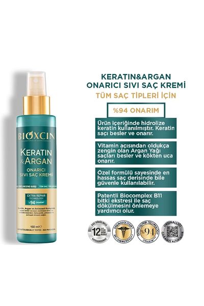 Bioxcin Bioxcin Keratin & Argan Leave-in Conditioner 150ml