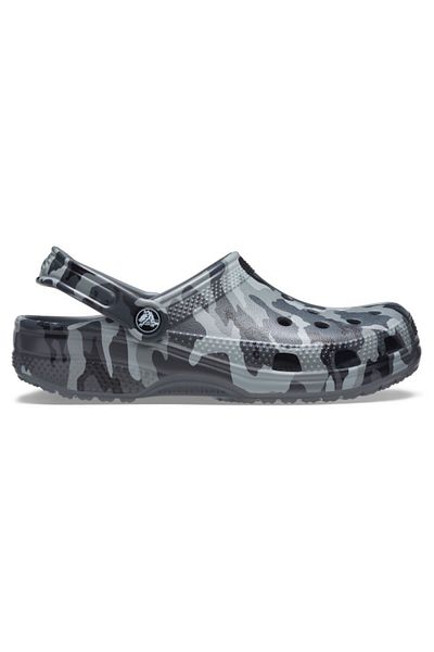 Crocs Classic Printed Camo Clog 48-49 EU - M13 US Gray - Slate Grey/Multi