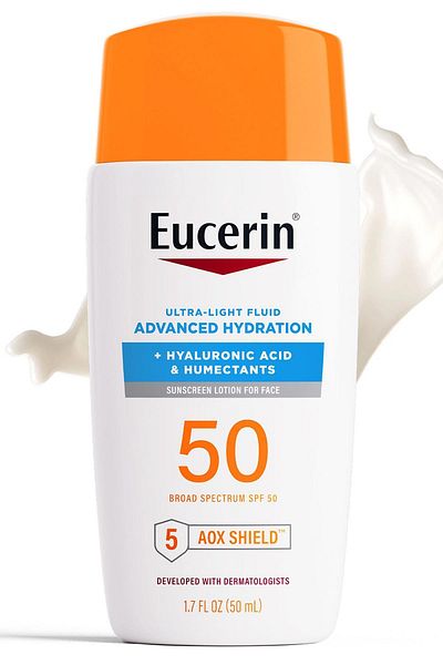 Eucerin Advanced Hydration Ultra-Light Spf50 Facial Sunscreen 50ml
