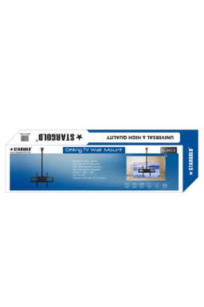 Generic Stargold Universal TV Ceiling Mount Bracket for Most 32-75 Inch Flat LED LCD Monitors