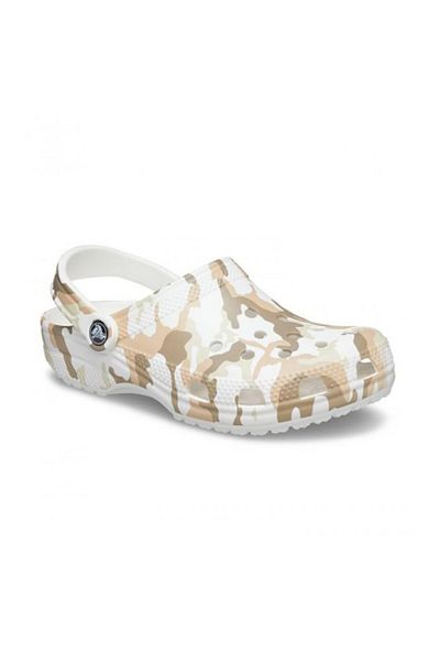 Crocs Clogs Crocs Classic Printed Camo Clog 38-39 EU - M6/W8 US Alb - White/Multi