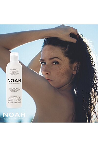 Noah șampon fortifiant cu lavandă pentru utilizare frecventă și scalp sensibil (1.3), Noah, 250 ml
