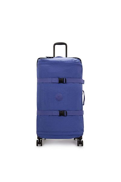 Kipling Large Wheeled Luggage Female Ocean Blue Spontaneous L