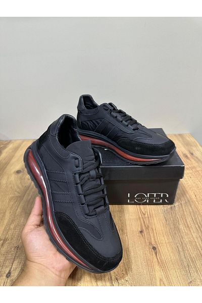 Serhat Özköroğlu Lfr-M2216 Leather Roller Shoes Black