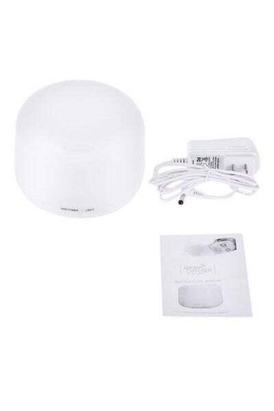 HALAMODO Ultrasonic Electric Essential Oil Aroma Diffuser White