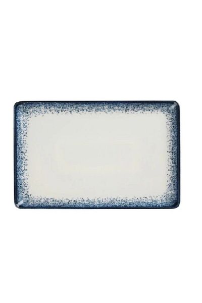 Kütahya Starry Dreams Porcelain Rectangular Flat Plate 18 x 13 cm