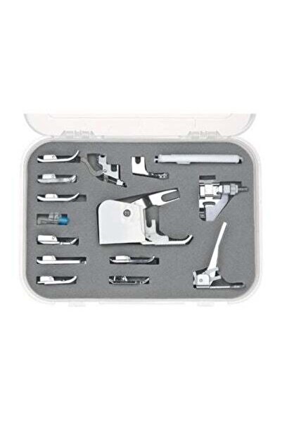 HALAMODO طقم أقدام متحركة لماكينة الخياطة الاحترافية مكون من 15 قطعة متعدد ال...