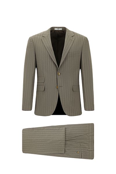 Kiğılı Regular Fit Striped Suit