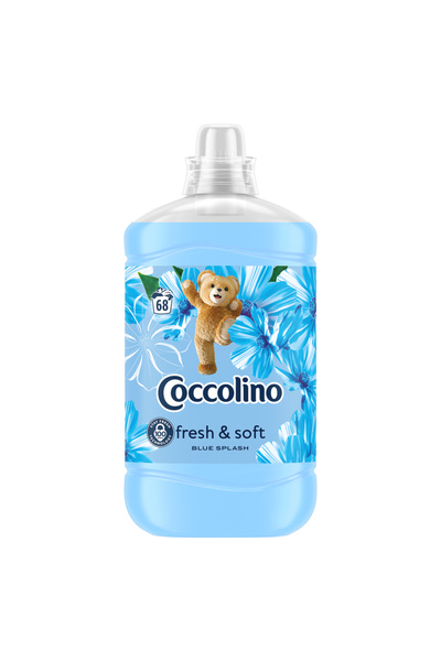 Coccolino Balsam de rufe, Coccolino, Blue Splash, 68 spalari, 1700 ml