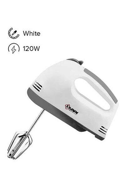 HALAMODO 7-Speed Hand Mixer 120 W KW-49001 White