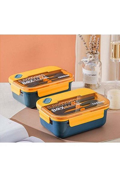 COOYA Portable Food-grade Plastic Lunch Box Microwave Sealed Bento Box Children's Adult Food Storage
