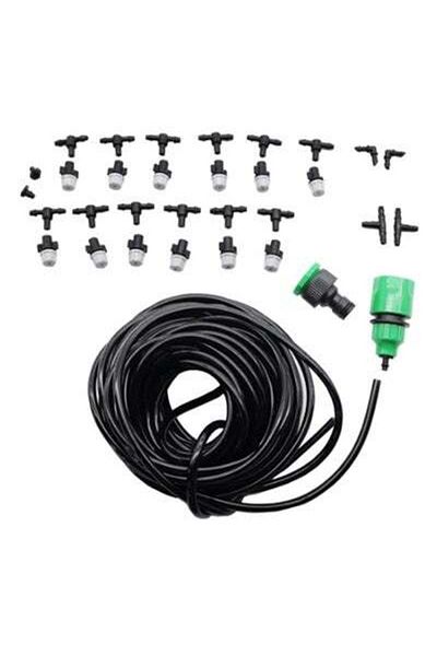 HALAMODO 10M Small Size Garden Lawn Outdoors Irrigation Plastic Sprayer Nozzles