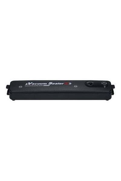 HALAMODO Full- Automatic Electric Vacuum Film Sealer Packaging Machine Vacuum Packer Black 37.5*7*8.5cm