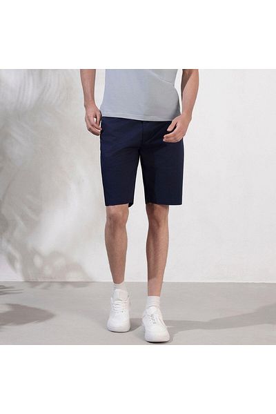 Giordano شورت رجالي ضيق من قماش التويل - مريح ومرن