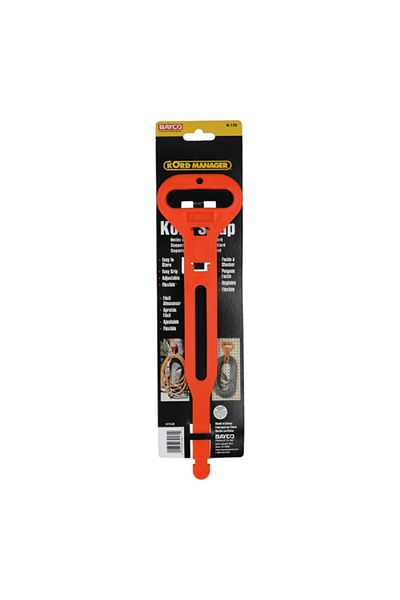 ACE Quick and Simple Self-Locking Flexible Plastic Cord Strap - Orange 11 x 39 cm