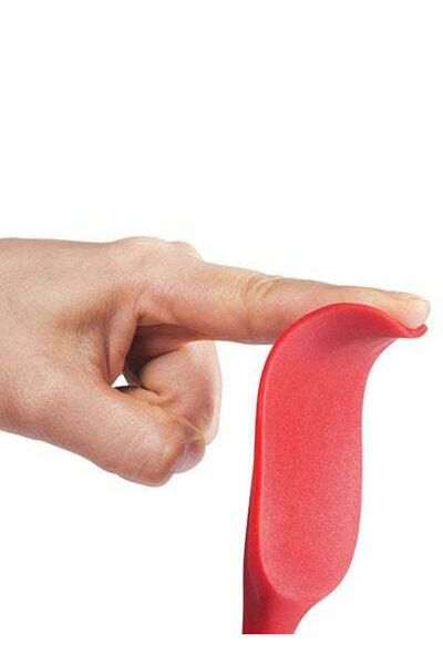 HALAMODO 5-Piece Silicone Spatula Set Red