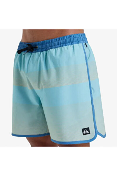 Quiksilver Surfsilk Scallop Volley 16 Erkek Mavi Deniz Şortu