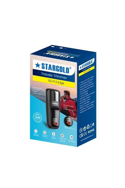 Generic STARGOLD Travel Trimmer – T-Blade, Fast Charging, Magnetic Cover, Skin-Safe, PD Alloy Motor