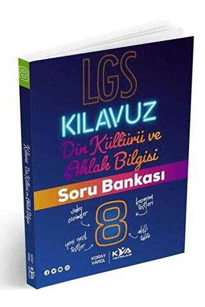 Kva Yayınları Koray Varol 8. Sınıf Kılavuz Serisi Din Kültürü Soru Bankası