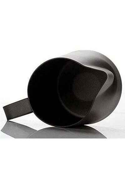 HALAMODO Stainless Steel Milk Frothing Pitcher Black 600ml